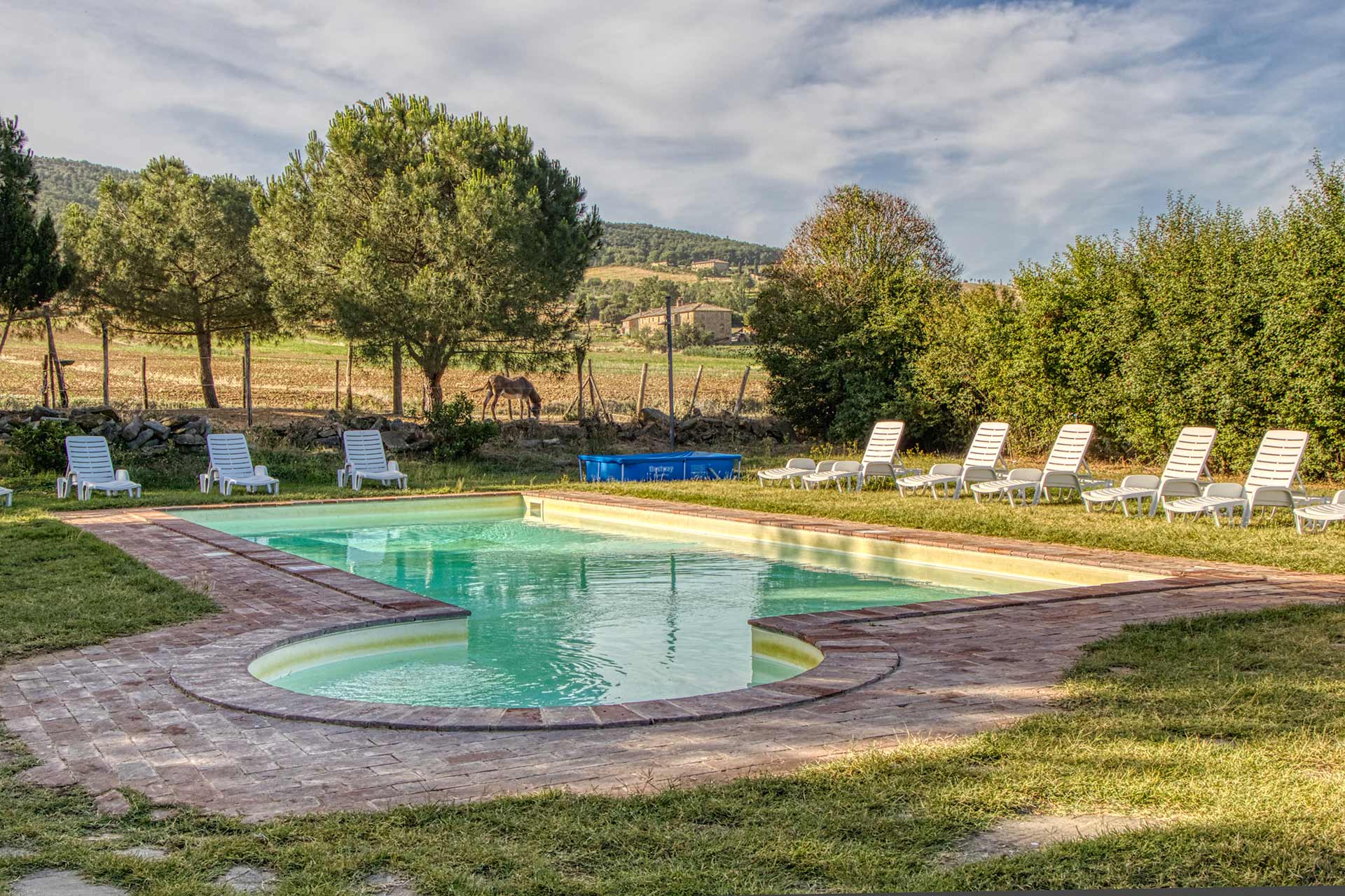 la piscina agriturismo la casa di campagna - The holiday farm La Casa di Campagna is located in the centre of a land rich in history and nature