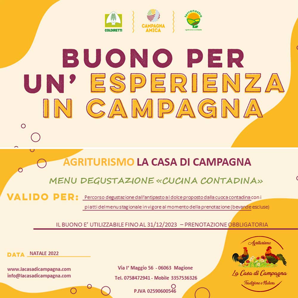regala un'esperienza alla casa di campagna a magione umbria