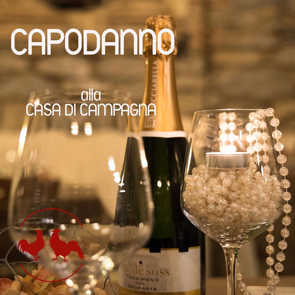 Capodanno a La Casa di Campagna a Magione, vicino al Lago Trasimeno, Umbria