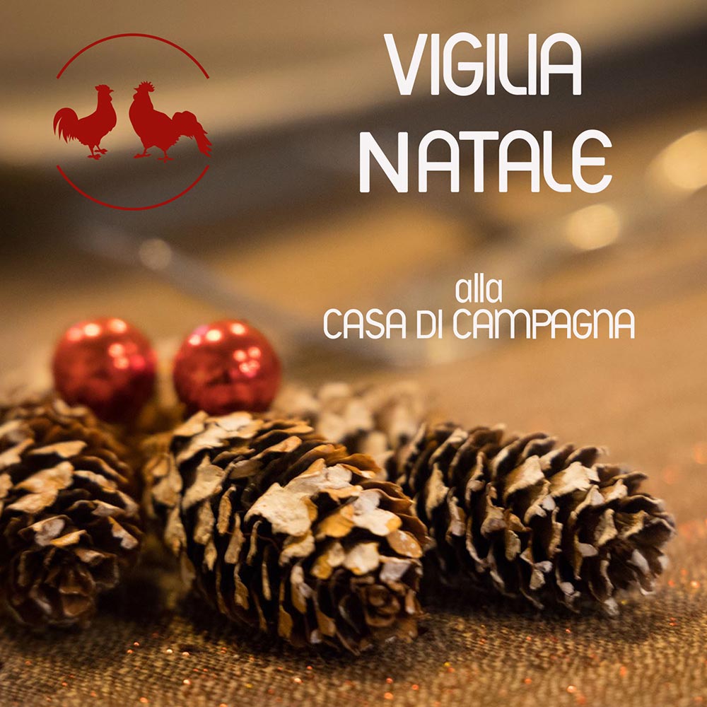 La Vigilia di Natale a La Casa di Campagna a Magione, vicino al Lago Trasimeno, Umbria