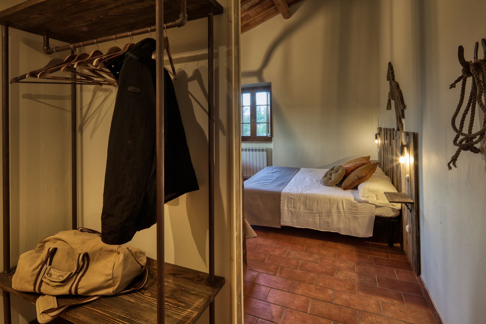 le concept room de La Casa di Campagna Agriturismo e Ristorante di stile a Magione, Lago Trasimeno, a 20 km da Perugia