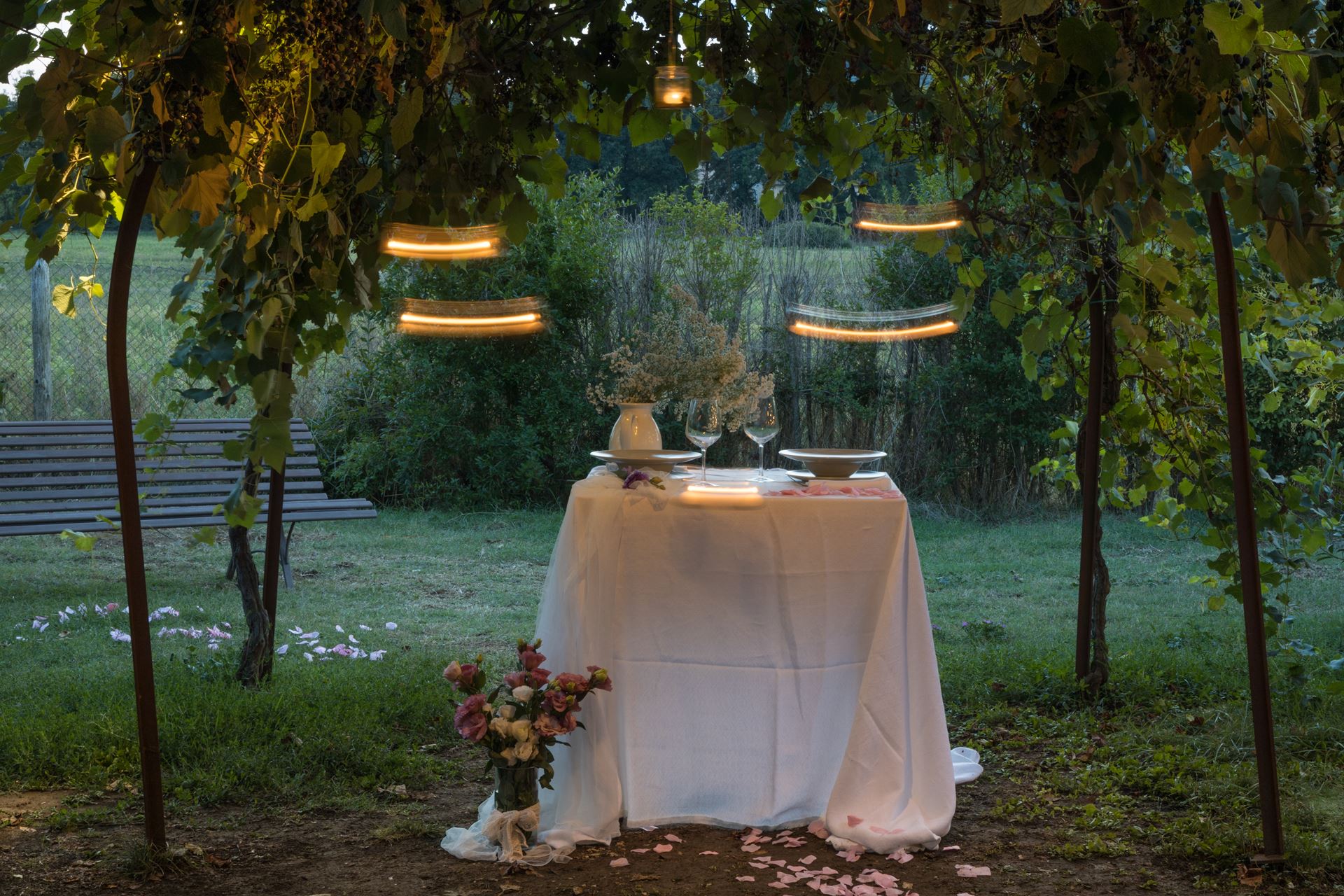 matrimonio a lume di candela nella miglior location per matrimonio dell'umbria