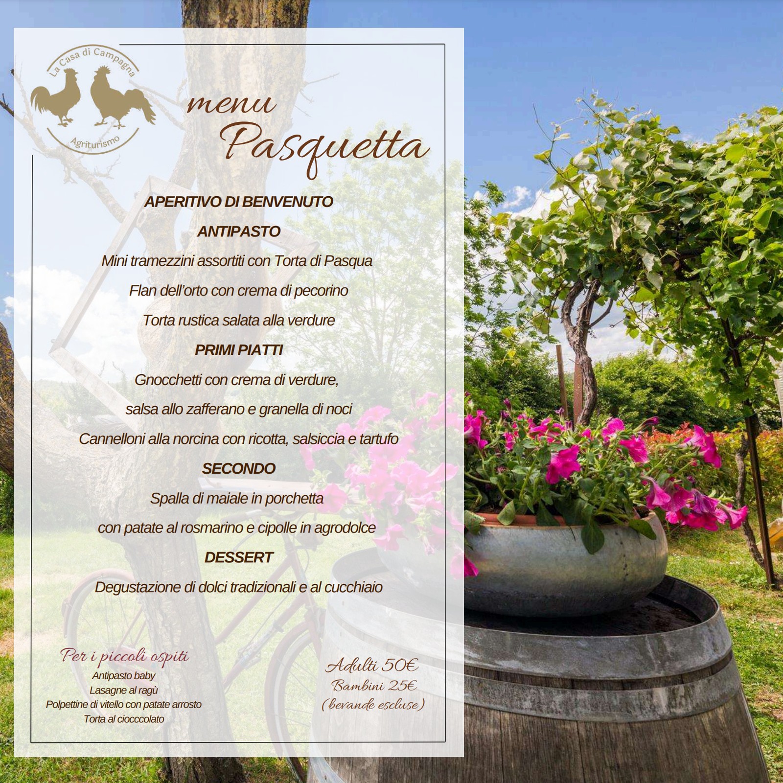 pasquetta 2025 la casa di campagna