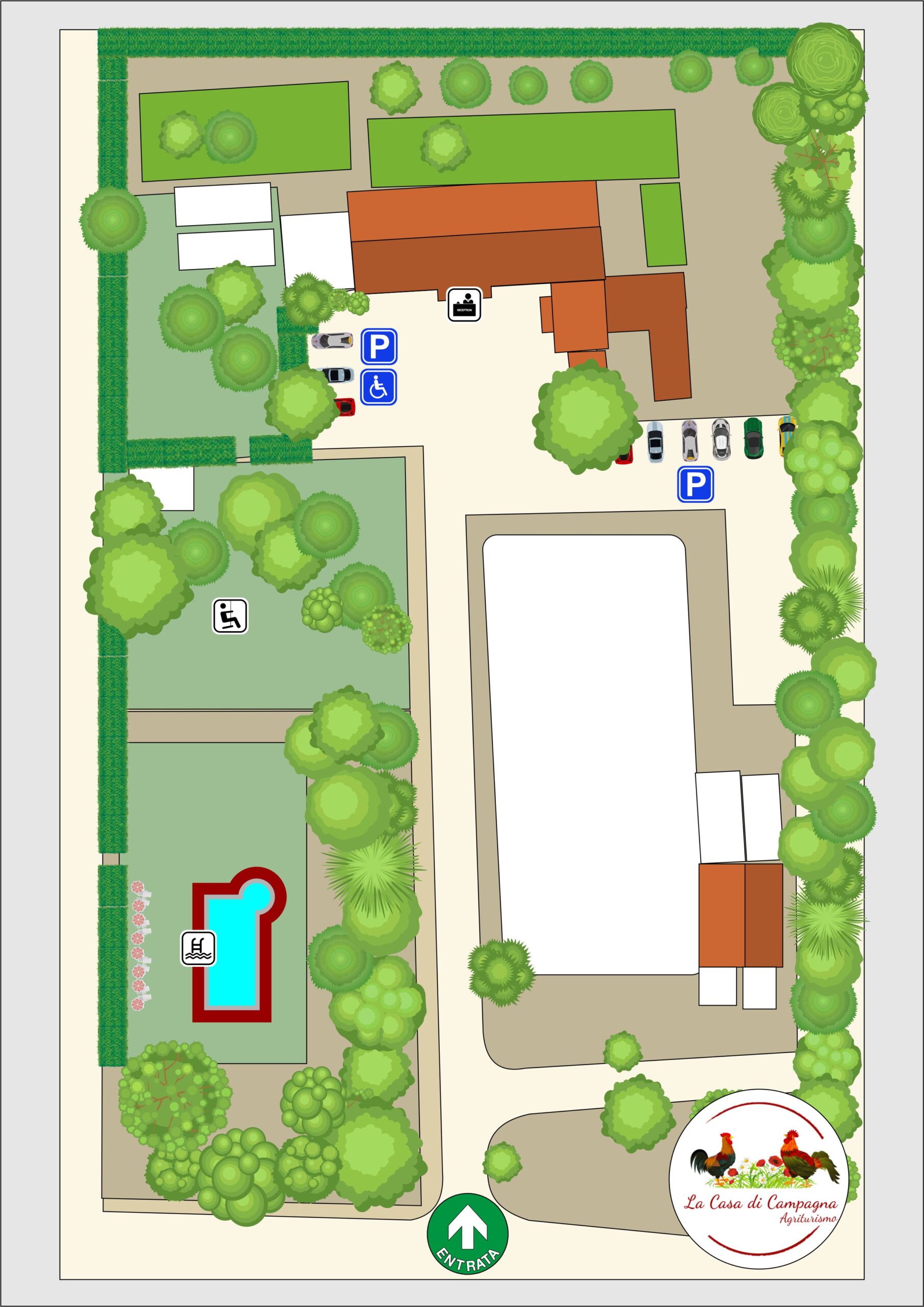 MAPPA La Casa di Campagna, disabilità e accessi